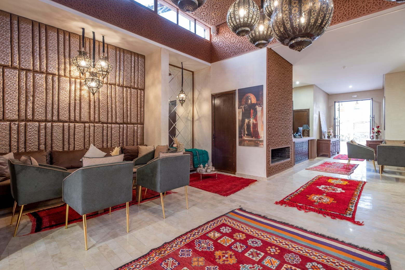 High standing villa, Road to Bab Atlas