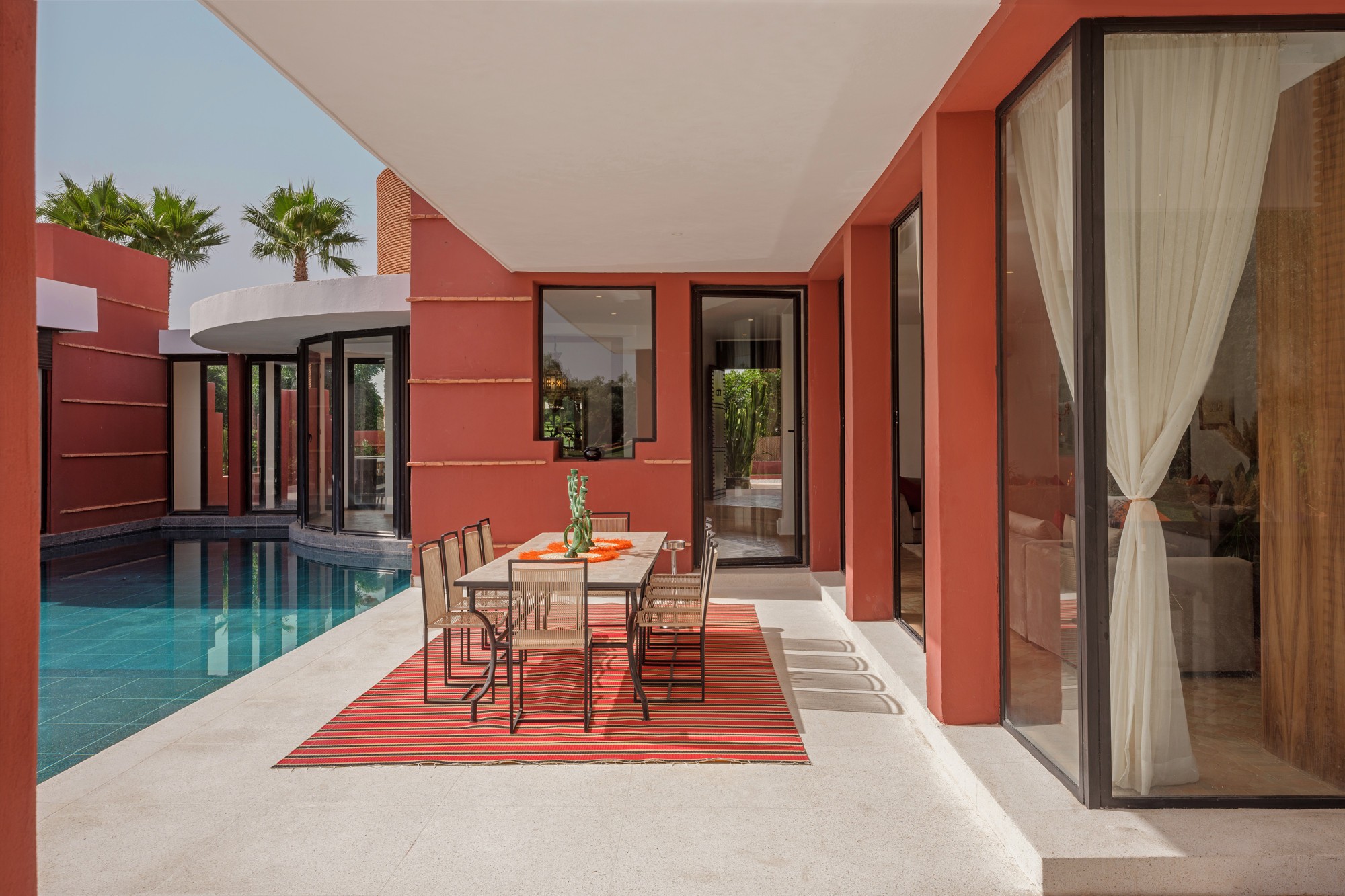 Villa de standing, Route de l'Ourika