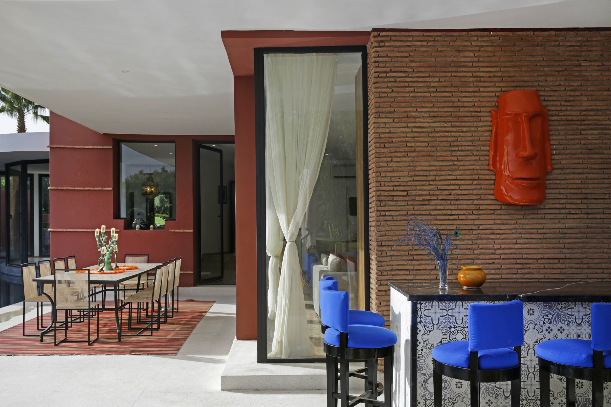 Villa de standing, Route de l'Ourika